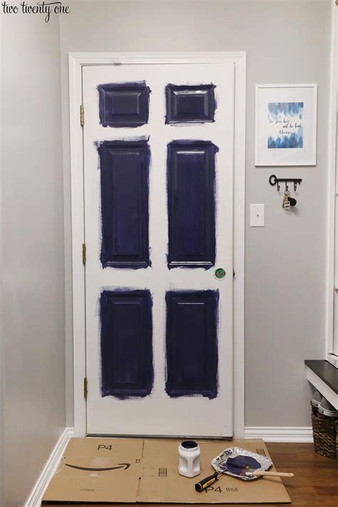 painting a metal prefab door